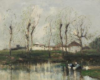 William Alfred Gibson - Washing day