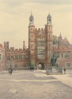 William Alister MacDonald - Lupton\'S Tower From The Cloisters, Eton College