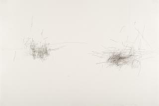 William Anastasi - Ohne Titel (subway drawing)