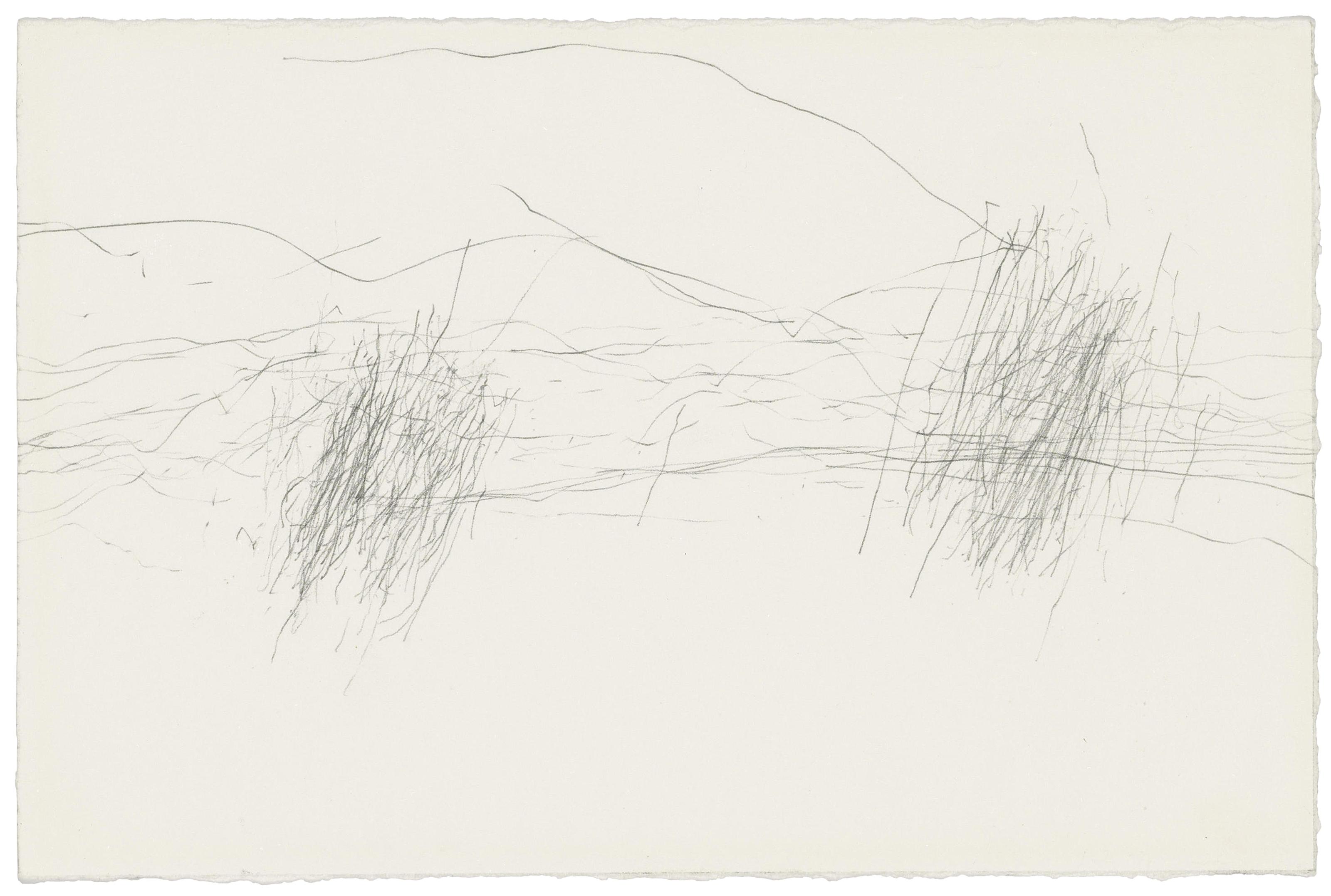 William Anastasi - Untitled (Subway Drawing 1.2.94)