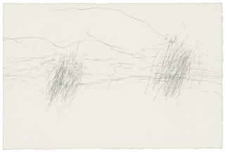 William Anastasi - Untitled (Subway Drawing 1.2.94)