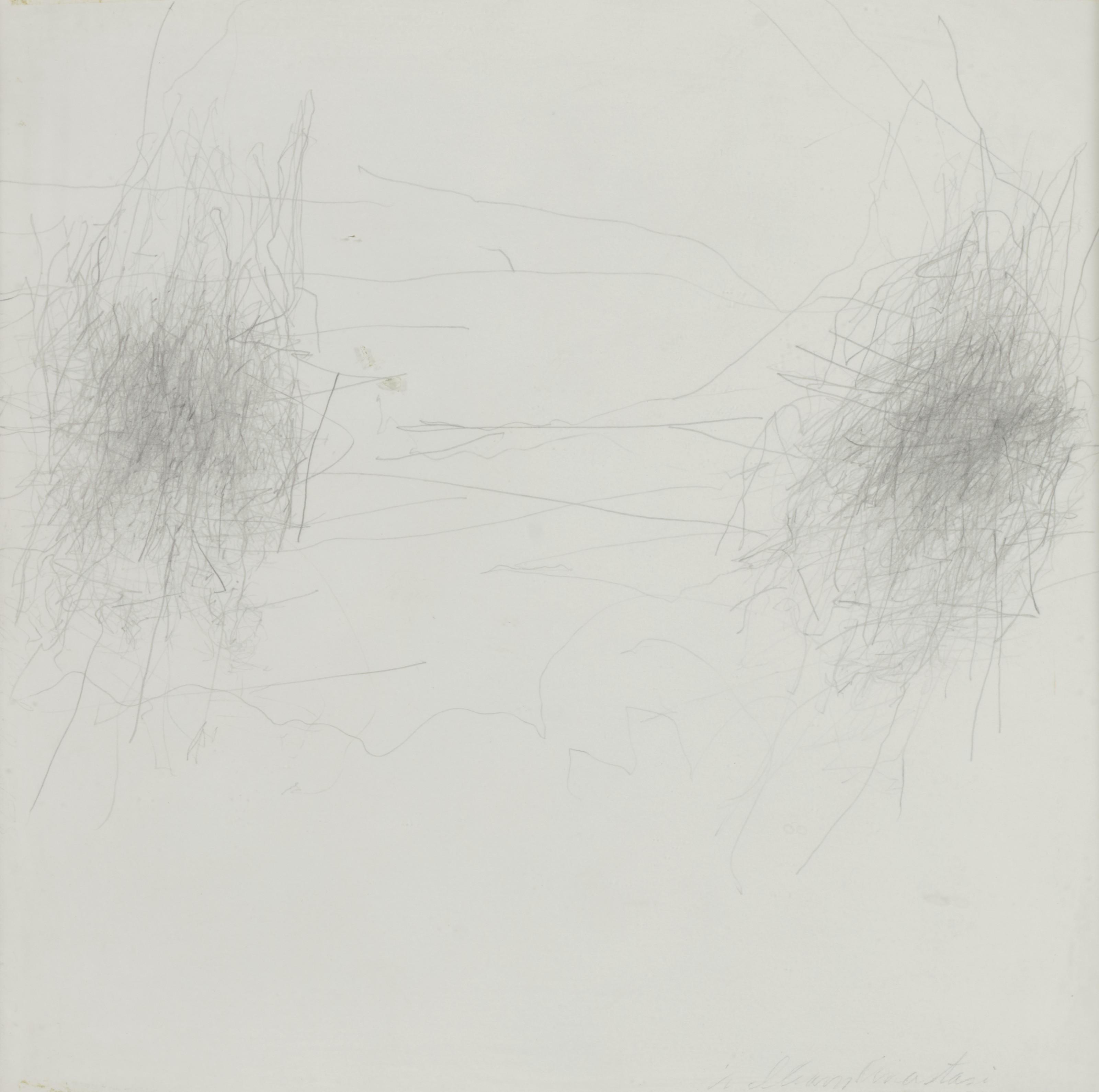 William Anastasi - Untitled (Subway Drawing)