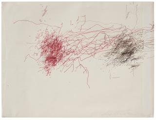 William Anastasi - \'Utitled (Subway Drawing)\'