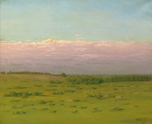 William Anderson Coffin - The Plain, Late Afternoon