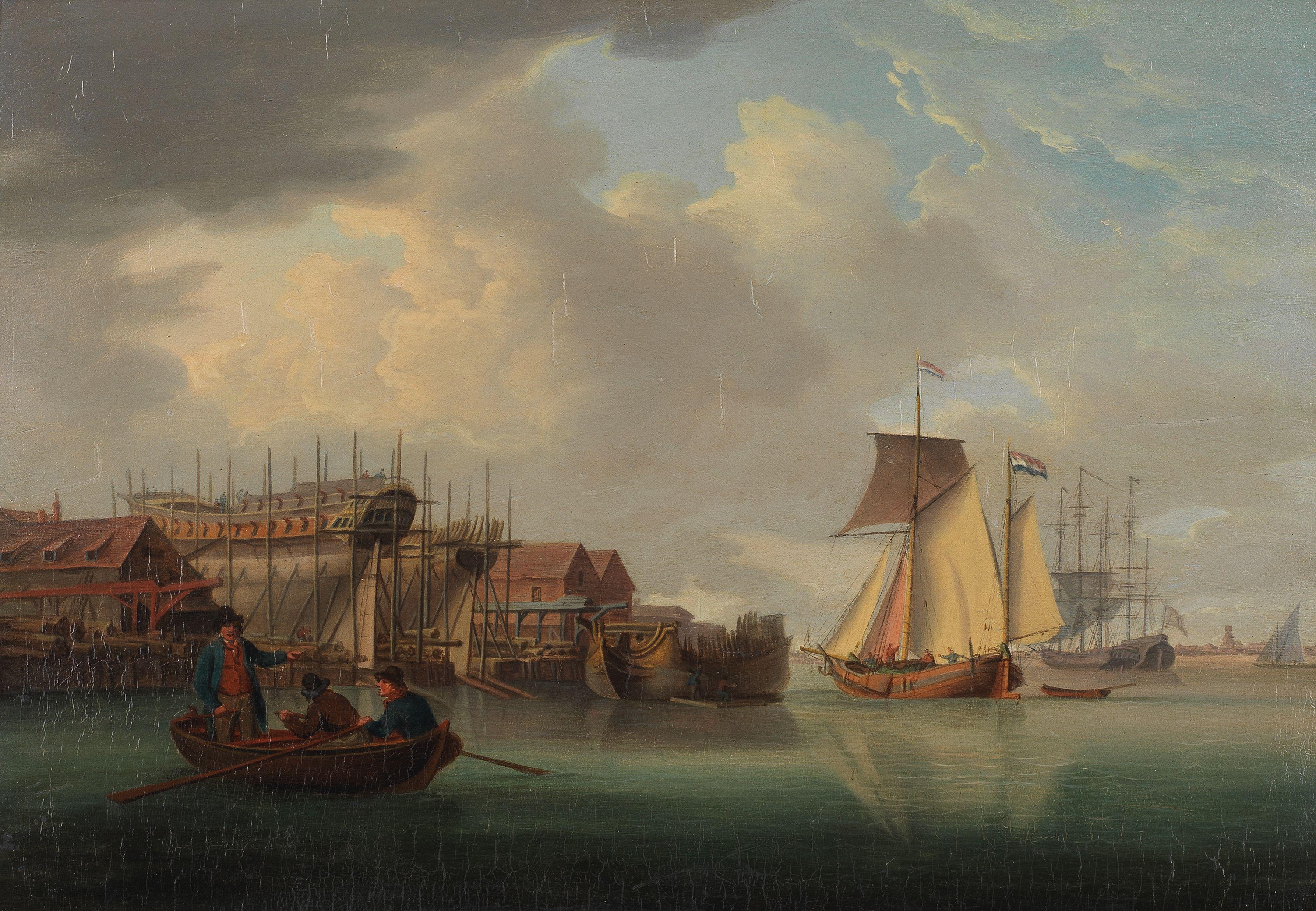William Anderson - The Thames at Deptford