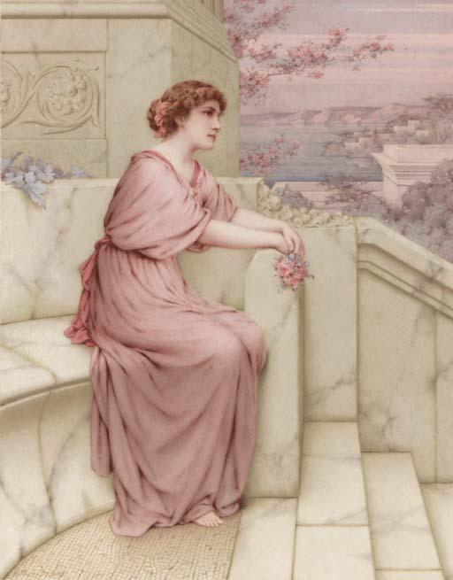 William Anstey Dolland - A Classical Maiden