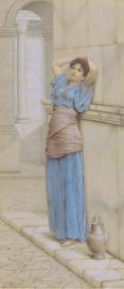 William Anstey Dolland - Distant thoughts