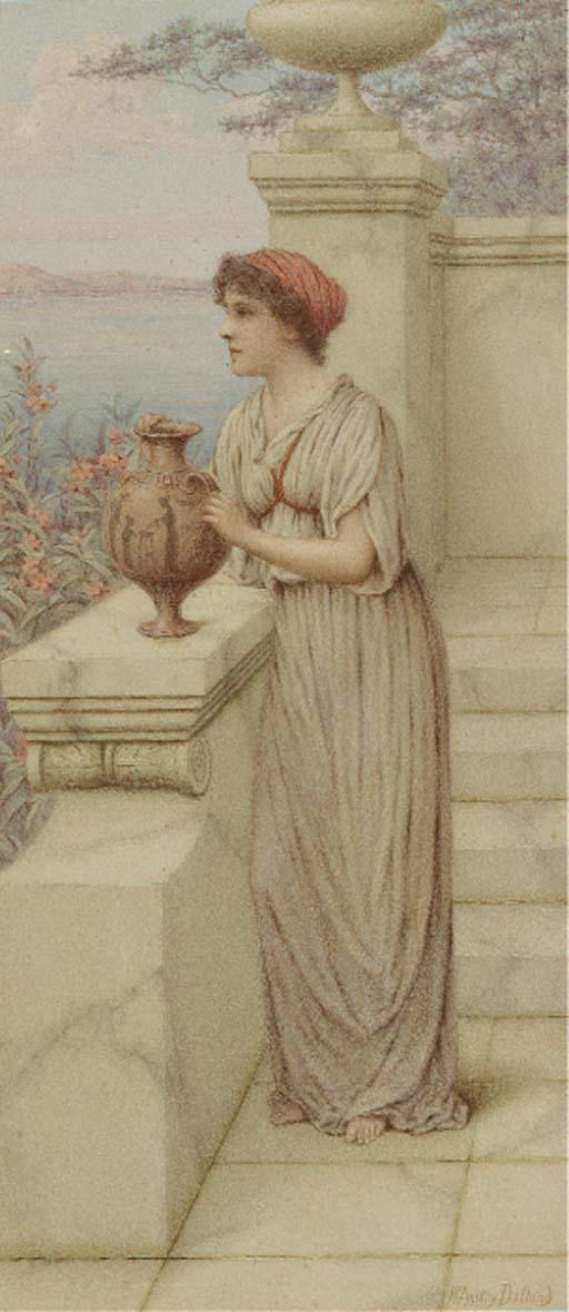 William Anstey Dolland - Distant thoughts