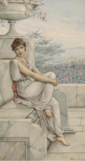 William Anstey Dolland - Reverie