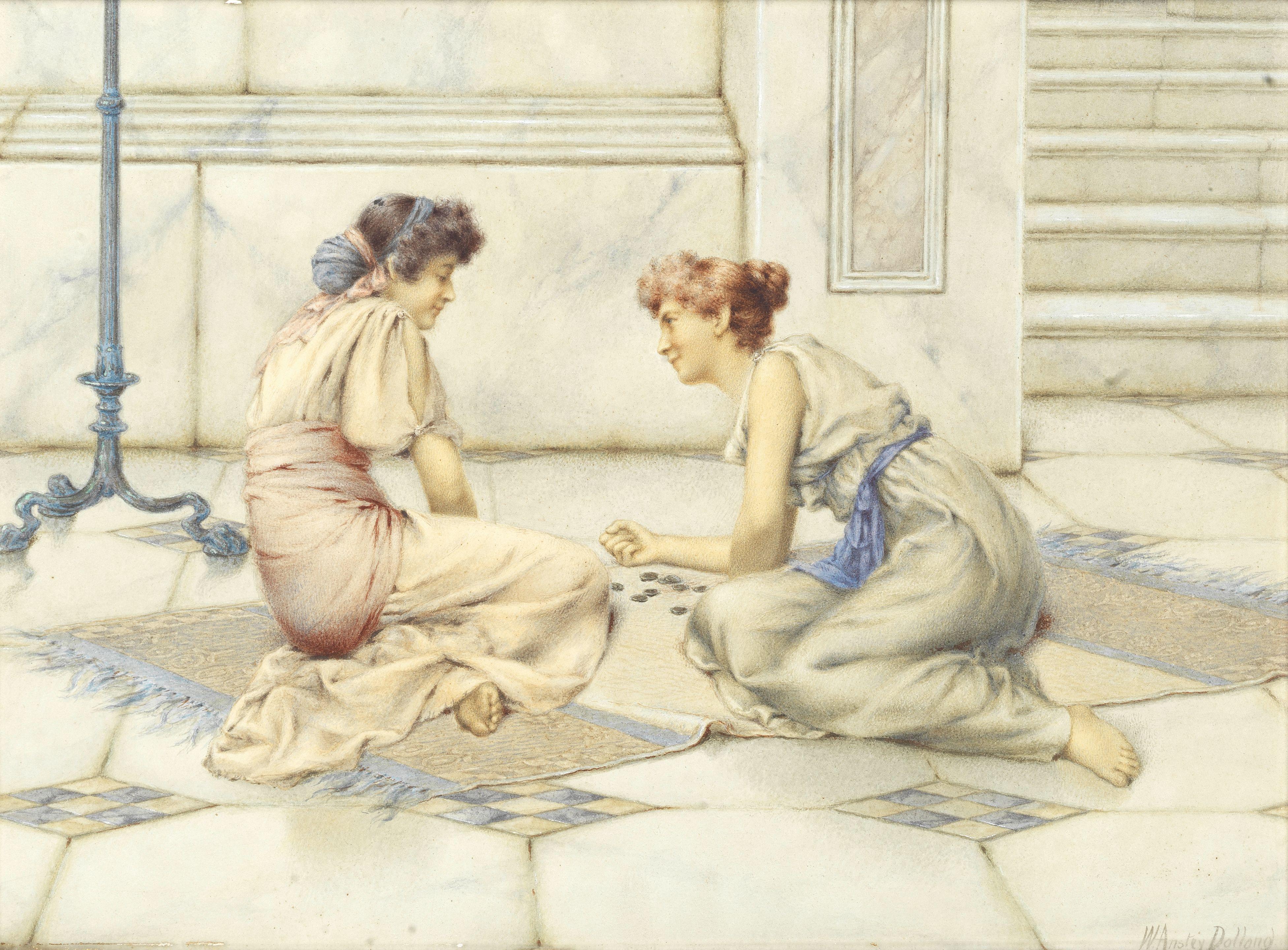 William Anstey Dolland - The Game