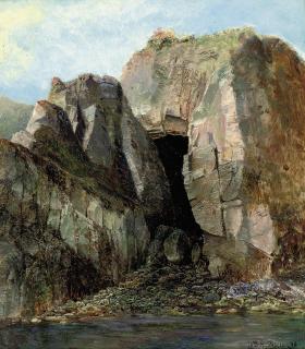 William Arthur Toplis - Creux Harbour, Sark