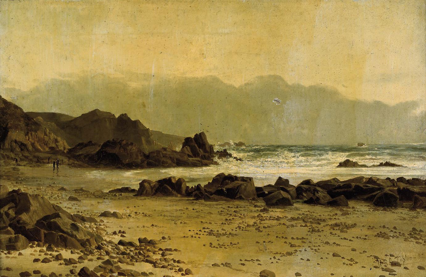 William Arthur Toplis - Uncertain weather, Sark