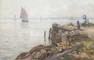 William Ayerst Ingram - The return of the herring boats