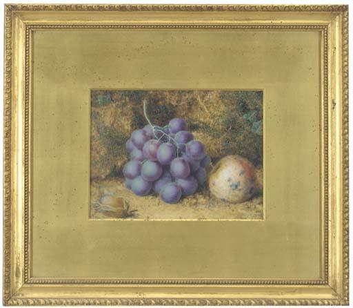 William B. Hough - Grapes, Crab-Apple And A Chestnut