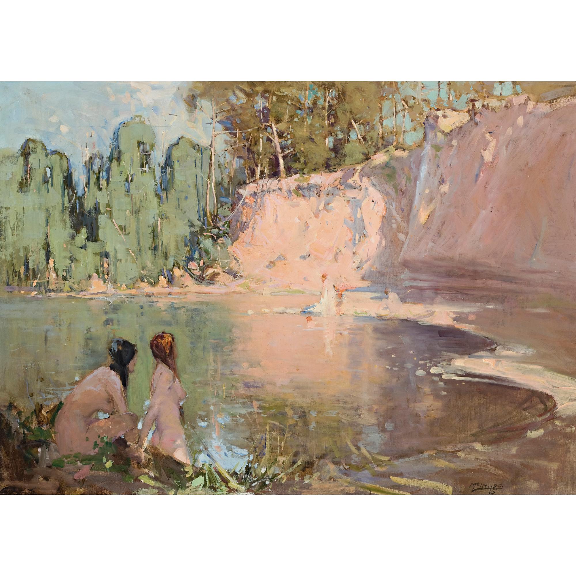 William B. McInnes - Australian The Bathers