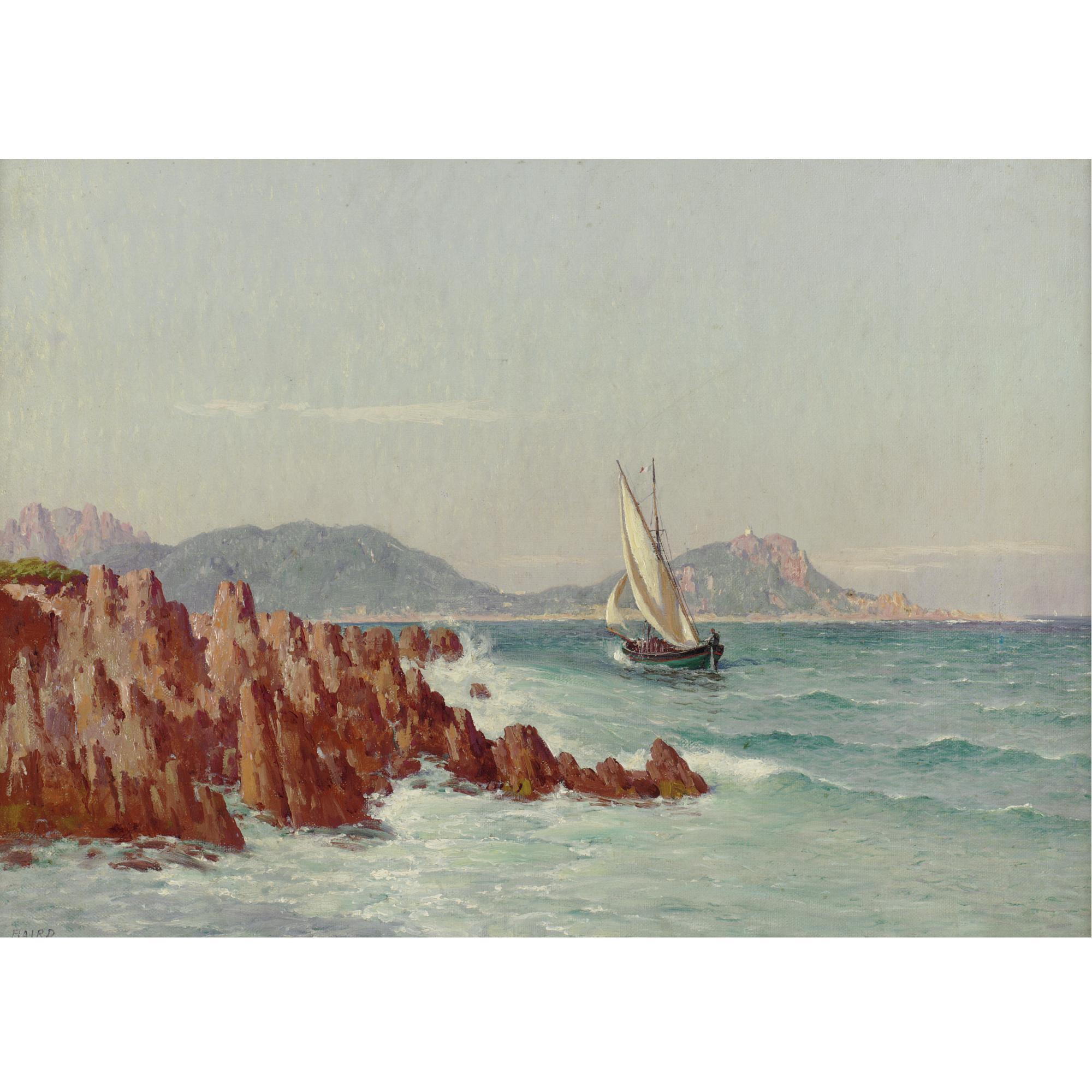 William Baptiste Baird - Coast Near St. Raphael