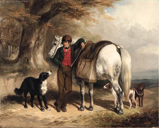 William Barraud - The Gamekeeper\'s Son