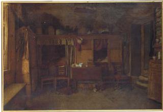 William Baxter Collier Fyfe - A Cottage Interior