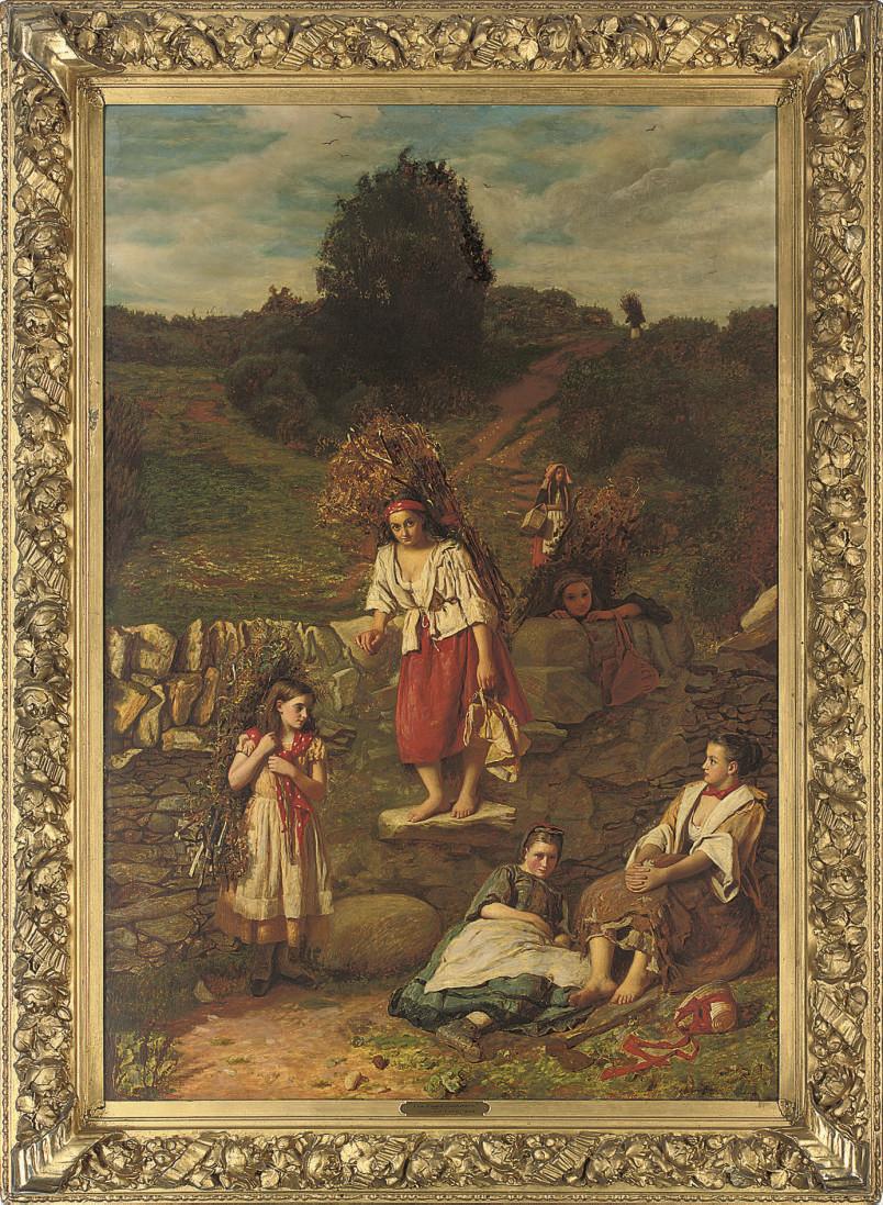 William Baxter Collier Fyfe - The faggot gatherers