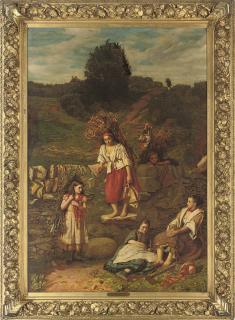 William Baxter Collier Fyfe - The faggot gatherers