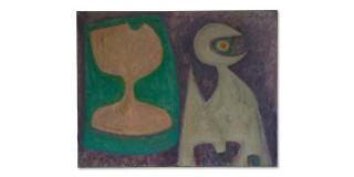 William Baziotes - Bird and Woman