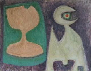 William Baziotes - Bird And Woman