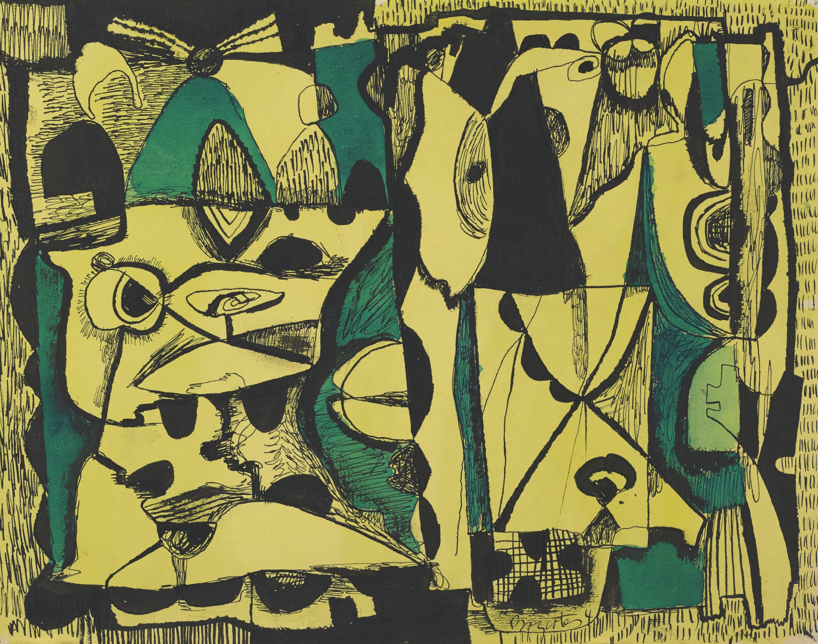 William Baziotes - Composition, 1941