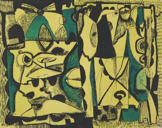 William Baziotes - Composition, 1941