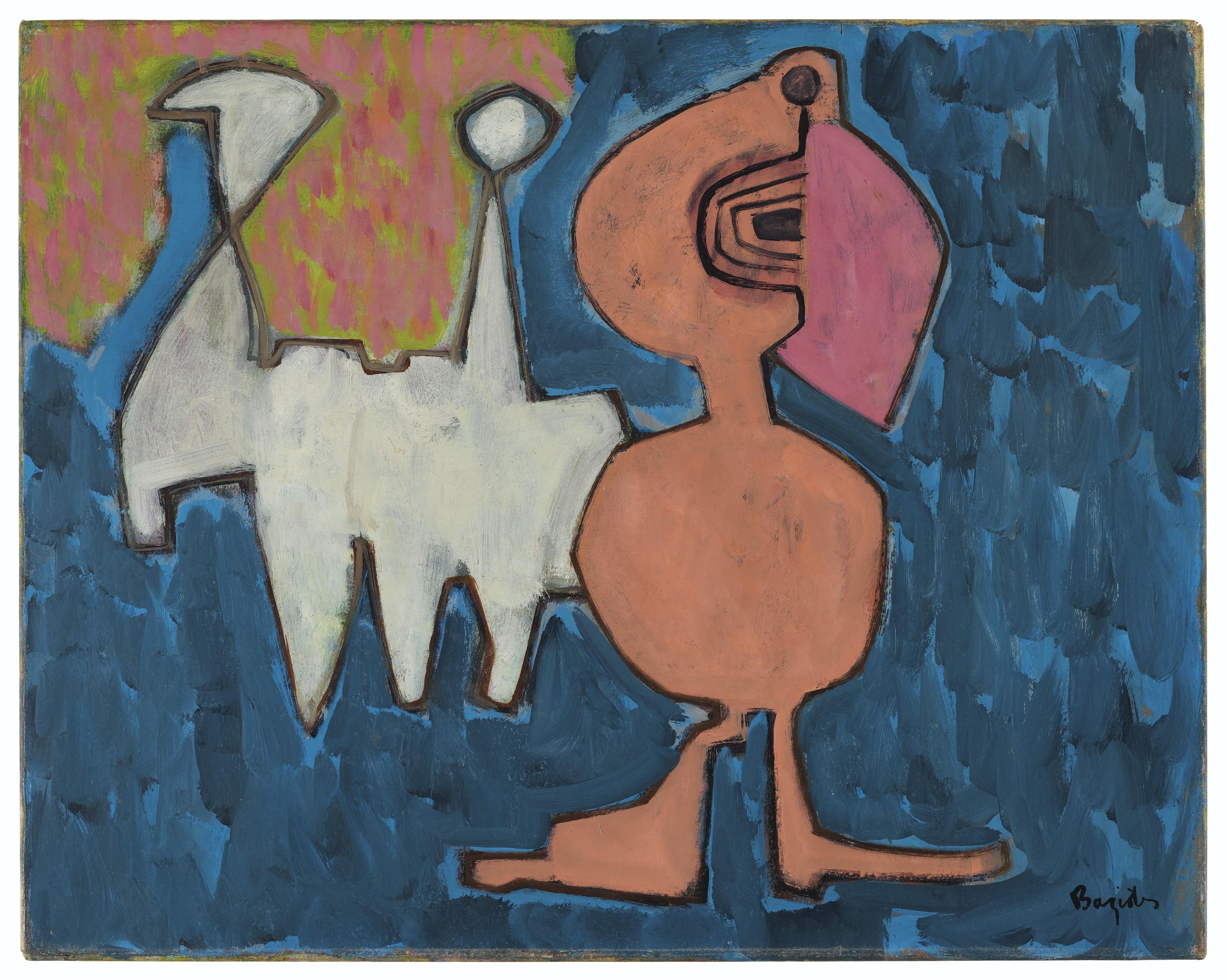 William Baziotes - Figure in Orange