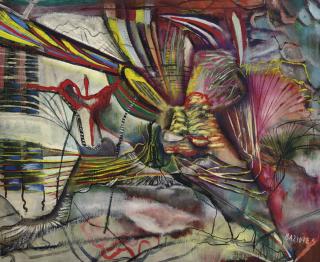 William Baziotes - Leonardo Da Vinci\'s Butterfly