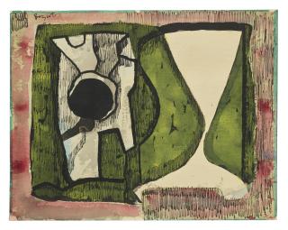 William Baziotes - Night Figure #2