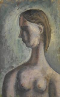 William Baziotes - Portrait Of Ethel Baziotes