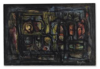 William Baziotes - The Mirror at Midnight I