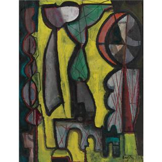 William Baziotes - Woman At Window