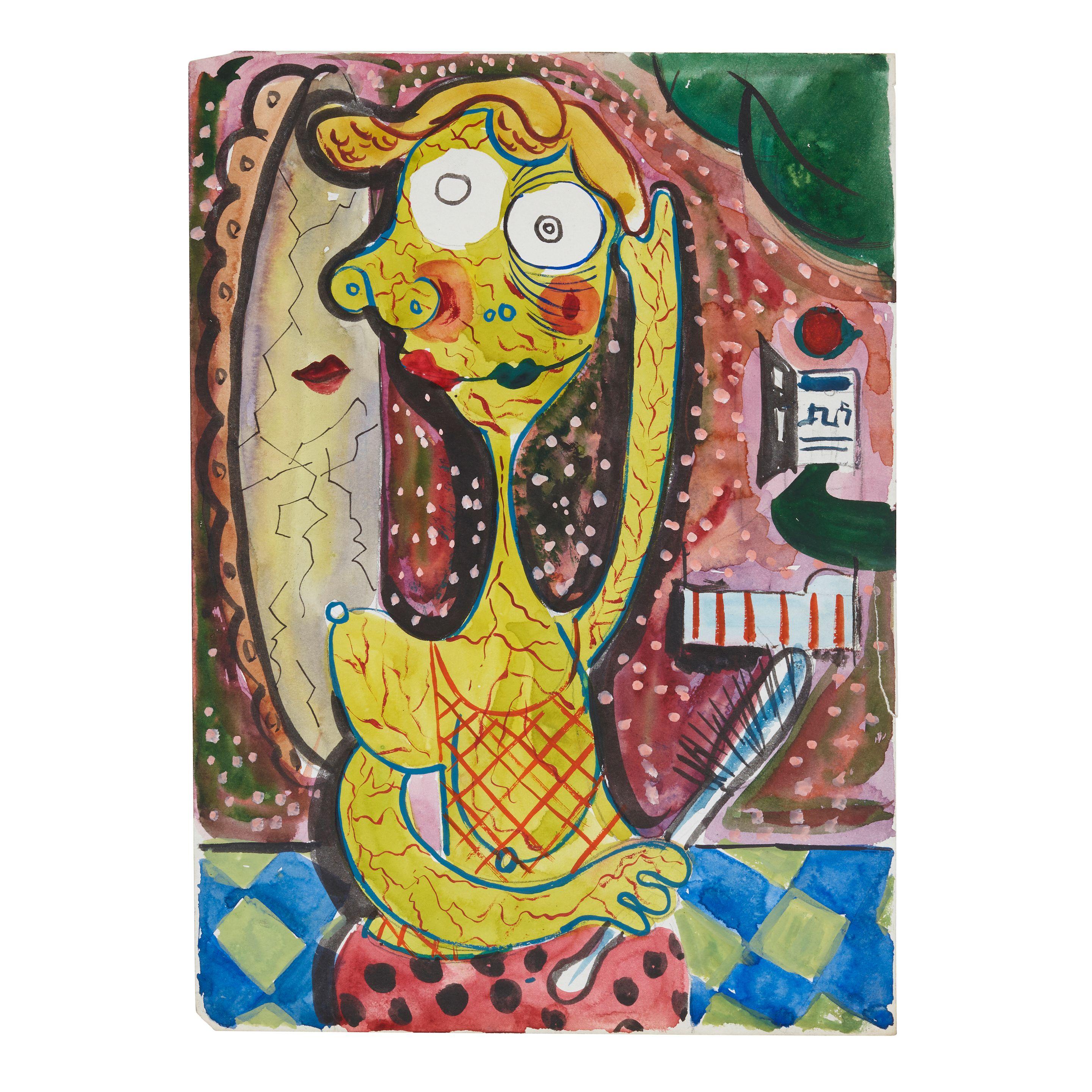 William Baziotes - Woman with Mirror, 1936-1939