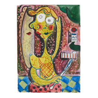 William Baziotes - Woman with Mirror, 1936-1939