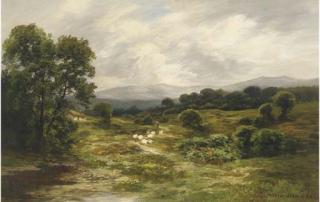 William Beattie Brown, R.S.A. - Glen Filas, Brig O\'Turk