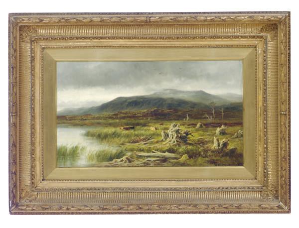 William Beattie-Brown - A Moorland Tarn, Glenfeshie, Invernesshire
