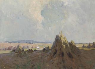 William Beckwith Mcinnes - Those That Harvested The Golden Grain