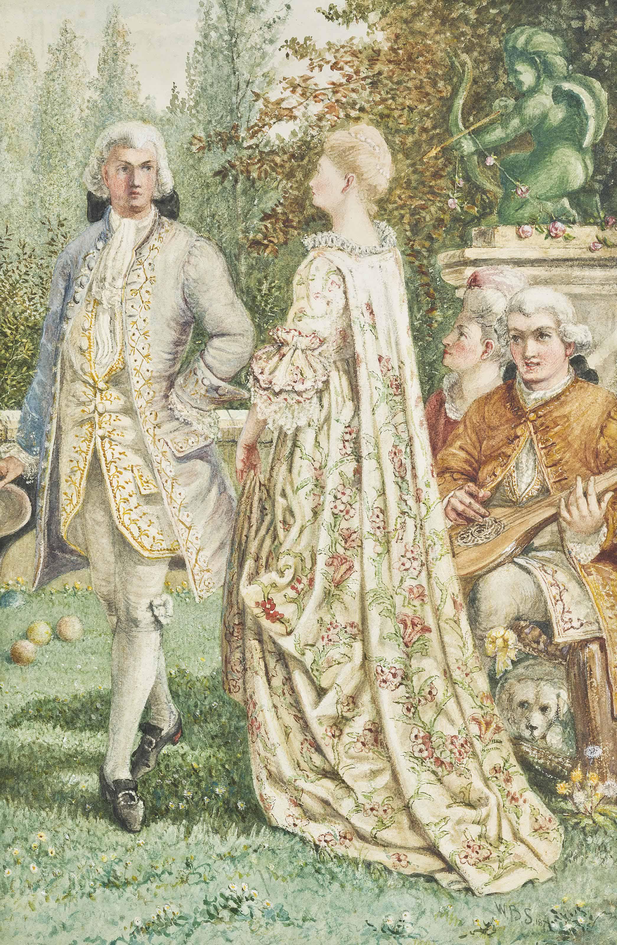 William Bell Scott - Cupid\'s arrow