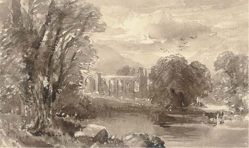 William Bennett, N.W.S. - Bolton Abbey