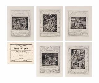 William Blake - Illustrations Of The Book Of Job (Keynes 55; Binyon 105-126; Bentley 421A; Bindman 625-46)