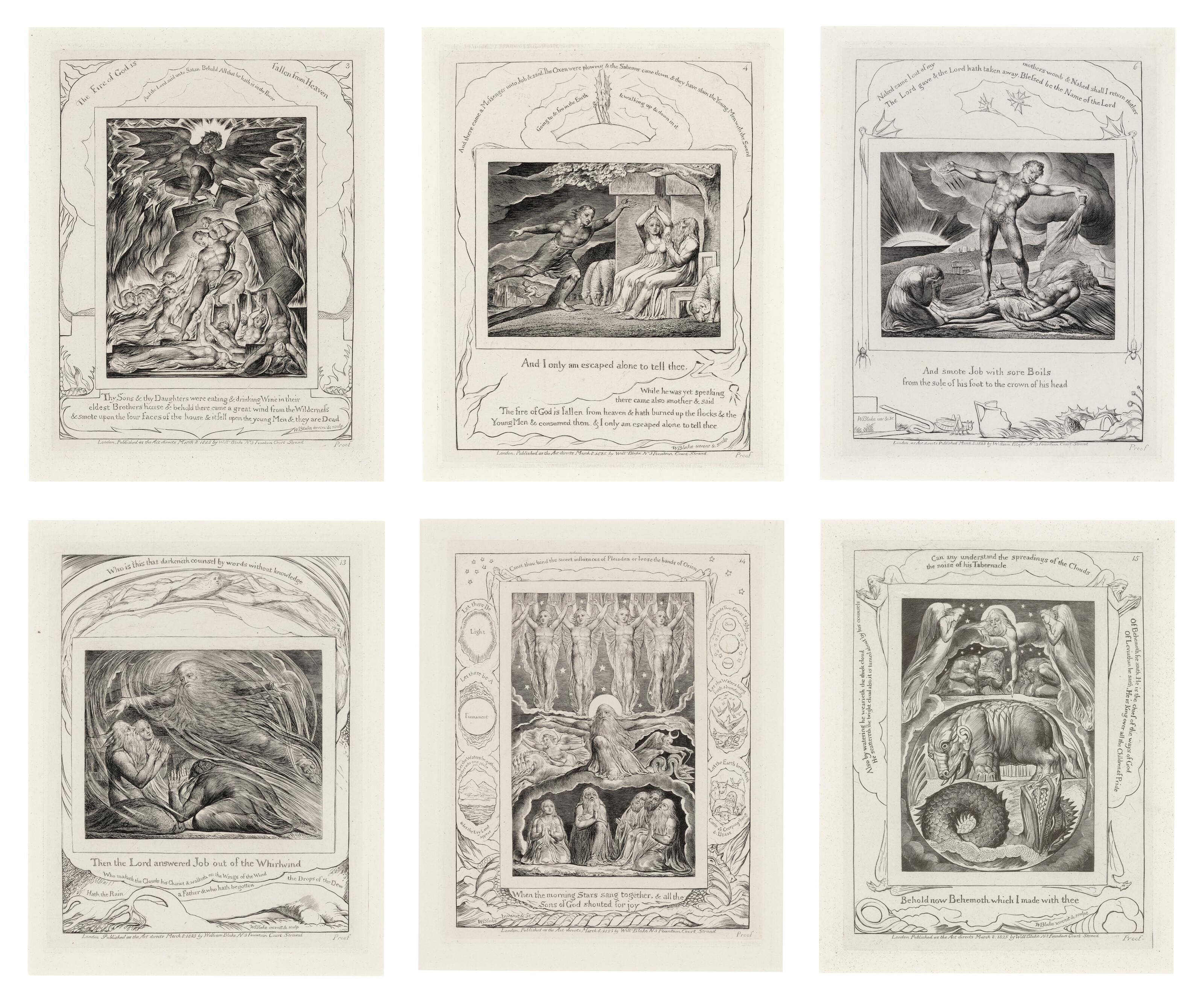 William Blake - Illustrations of the Book of Job