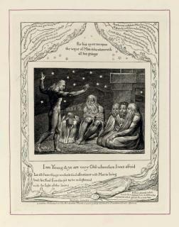 William Blake - llustrations of the Book of Job (Binyon 105-126; Bentley 421)