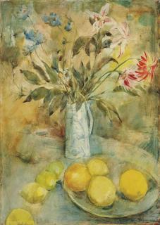 William Boissevain - Still life with flowers and fruit