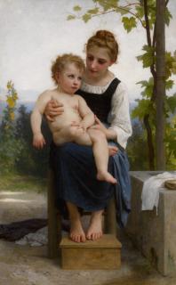 William Bouguereau - Avant Le Bain