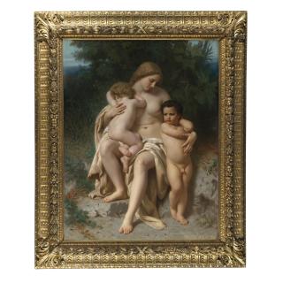 William Bouguereau - French La Première Discorde (Cain And Abel)
