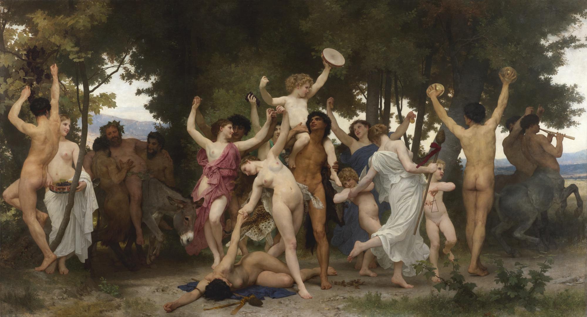 William Bouguereau - La Jeunesse De Bacchus