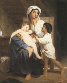 William Bouguereau - Le sommeil