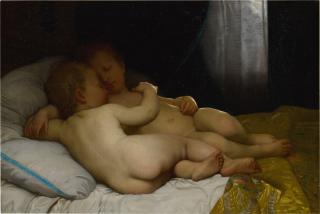 William Bouguereau - Les Enfants Endormis (Réduction)